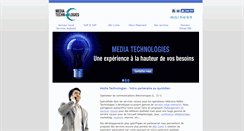 Desktop Screenshot of media-technologies.eu