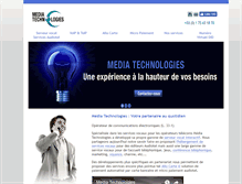 Tablet Screenshot of media-technologies.eu